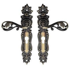 Dørgreb L472/GR Profilcylinder Ant cc92mm