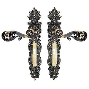 Dørgreb L472 GN Nøglehul Ant cc72mm