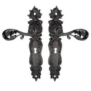 Dørgreb L472 GN Nøglehul OxL cc72mm