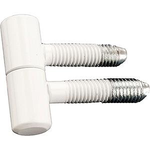 Indboringshængsel   Hvid  Ø8xM5mm