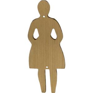 Skilt Silhuet 306 WC Dame MS