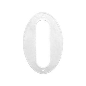 Husnummer 572 0 Hvid 140mm