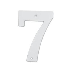 Husnummer 572 7 Hvid 140mm