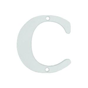 Bogstav 572 C Hvid 78mm