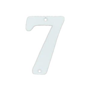 Husnummer 565 7 Hvid 78mm