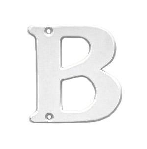 Bogstav 565 B Hvid 78mm