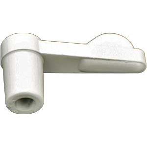 Vrider 50 Enkelt Hvid Lak  15mm