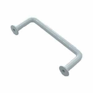 Bøjlegreb 5060 Trompet Fodskive Hvid 128x8mm