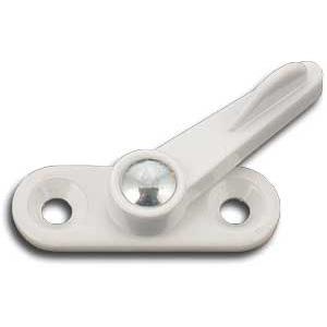 Vrider 50 Enkelt m/Rund Fodplade Hvid Lak  0mm