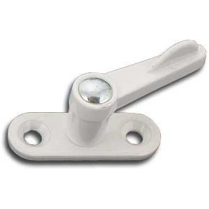 Vrider 50 Enkelt m/Rund Fodplade Hvid  13mm