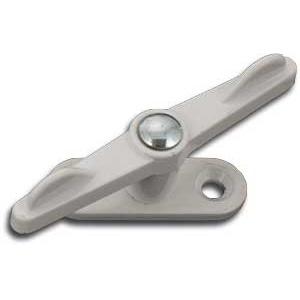 Vrider 51 Dobbelt m/Rund Fodplade Hvid 13mm