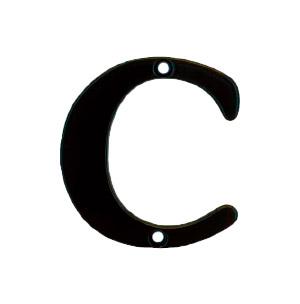 Bogstav 572 C Sort Lak 78mm