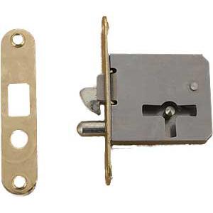 Møbellås 59t Højre ms 25mm