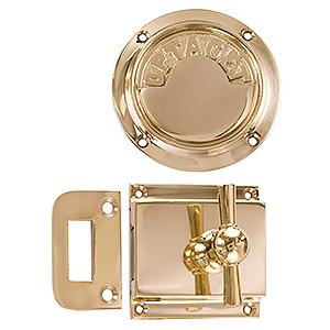 Toiletlås m/markering DSB optaget/fri t/udadgående døre MPU