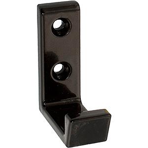 Frakkekrog 0139 m/2 skruehuller Sort cc20mm