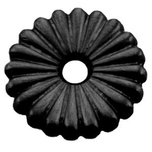 Rosetter 206 t/1505 Krog Sort Lak 33mm