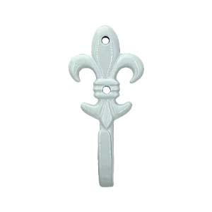 Liljekrog Hvid 75x35mm