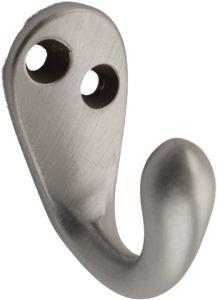 Frakkekrog 81 Enkelt m/2 skruehuller NiS cc8mm