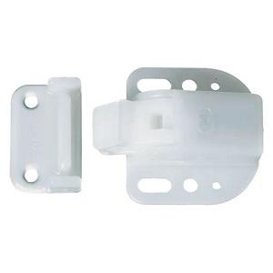 Snaplås Iga Inkl. slutblik Hvid Plast 35x38mm