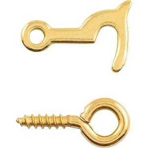 Violinkasssekrog Sæt á 2 stk inkl. øsken og skrue Fms 40mm