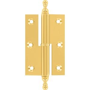 Skabshængsel Firkant m/figur Højre MP   Ø8 50x40mm