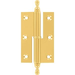 Skabshængsel Firkant m/figur Venstre MP   Ø8 60x40mm