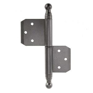 Indstikshængsel 6034D Venstre Firkant m/kugleknop Jern 110