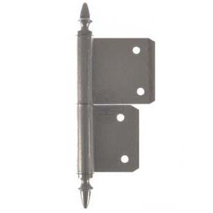 Indstikshængsel 5113E Venstre Firkant m/berlinerknop Jern