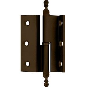 Skabshængsel Forkrøbet m/figur Højre BB   Ø6 60x32mm