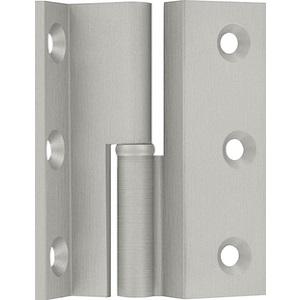 Skabshængsel Forkrøbet Venstre NiB   Ø7,5 60x32mm