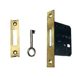 Møbellås Museøre 2131-25mm H incl Nøgle MS Elz S15x85mm