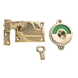 Toiletlås m/markering indadgående 1018 Lige MPU cc65 Ø57mm