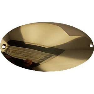 Navneskilt 1490 Oval MP 138x74mm