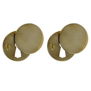 Nøgleskilt Plan med klap MPU Ø38mm