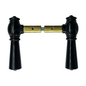 Bakelit Dørgreb Østerbro 670 u/besætning Sort