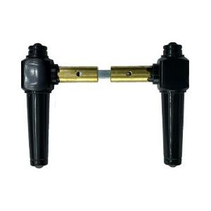 Bakelit Dørgreb Svanemølle 671 u/besætning Sort