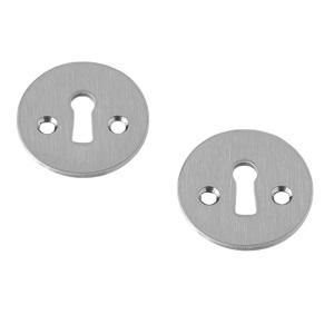 Nøgleskilt Arne Jacobsen Plan m/M4-skruer RS cc27 Ø50mm