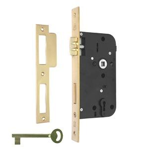 Mellemdørlås SINA Firkant Stolpe H/V D70 MP cc72 235x24mm