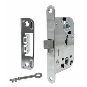 Mellemdørlås 2014 inkl. slutblik & nøgle Kr D45 cc72 20x14