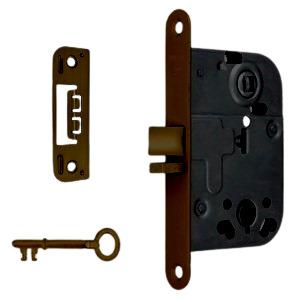 Mellemdørlås 2014 inkl. slutblik & nøgle BB D45 cc72 20x14