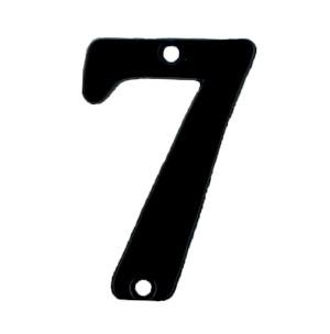 Husnummer 565 7 Sort Lak 78mm