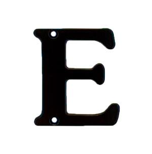 Bogstav 565 E Sort Lak 78mm