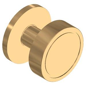 Dørknop drejelig cylinder form sym m/roset cc30/38mm MPU Ø