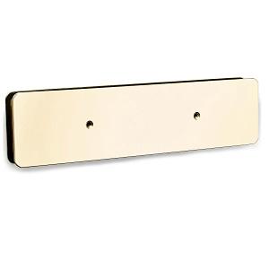 Dækskilt K&C f/brevindkast MPU   320x80mm