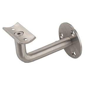 Gelænderholder Rund+Flad Rs316 Ø55xø14mm/80x40mm