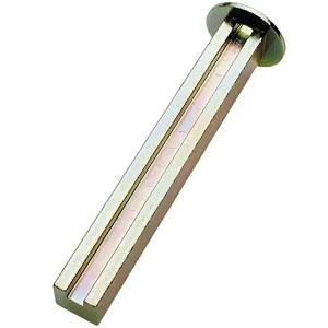 Dørgrebspind m. U-not 1/2 Blind Elz 8x8x60mm