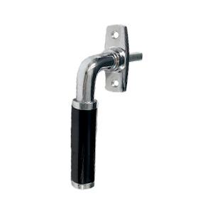 Paskvilgreb Funkis 2383 Lige Ni Sort Bakelit Ø20 7x7x55mm +