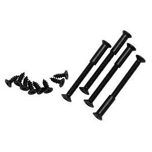 Skruesæt Torpedo t/nye døre Sort