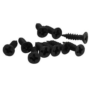 Skrue Torpedo t/gamle døre Sort