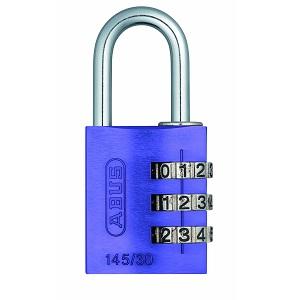 Hængelås 145/30 SB Kode Lilla Alu 30mm